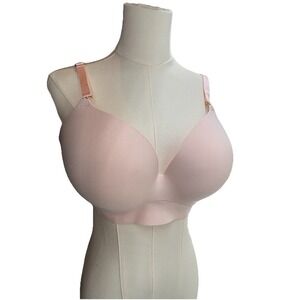 Victoria's Secret Dream Angels Padded Wireless Push-Up Bra 38DD Pink